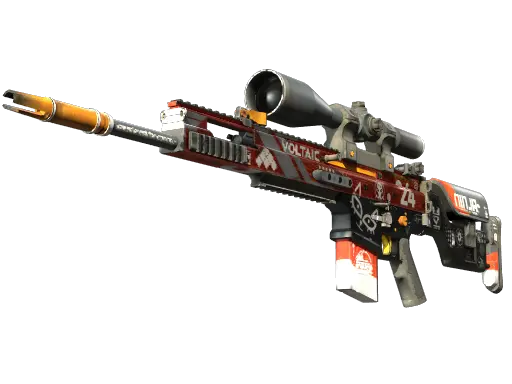 SCAR-20（StatTrak™） | 血腥运动 (略有磨损)