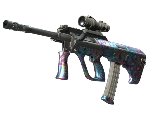 AUG（StatTrak™） | 汪之萌杀 (崭新出厂)