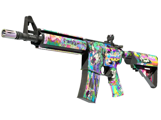 M4A4 | 活色生香 (略有磨损)