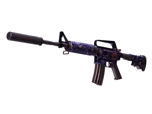 M4A1消音版（StatTrak™） | 黑莲花 (战痕累累)