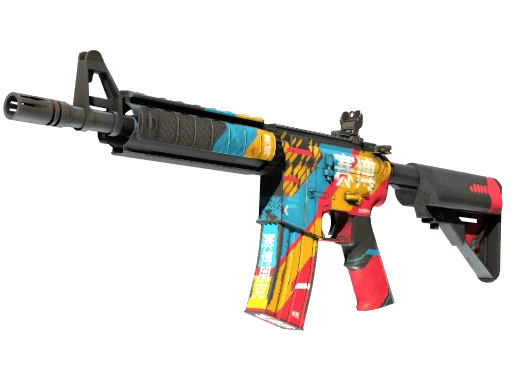 M4A4 | 赛博 (破损不堪)