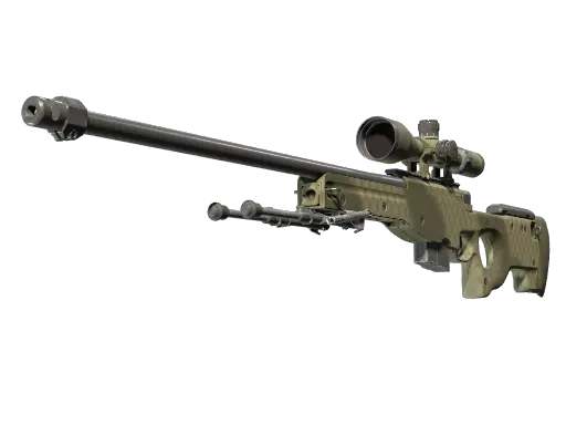 AWP（纪念品） | 狩猎网格 (略有磨损)