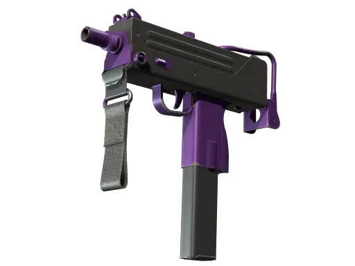 MAC-10（StatTrak™） | 致命紫罗兰 (破损不堪)