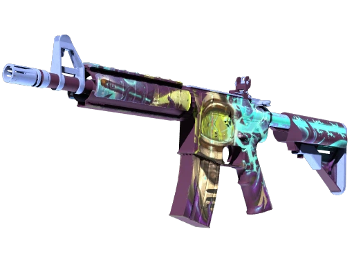 M4A4（StatTrak™） | 死寂空间 (久经沙场)