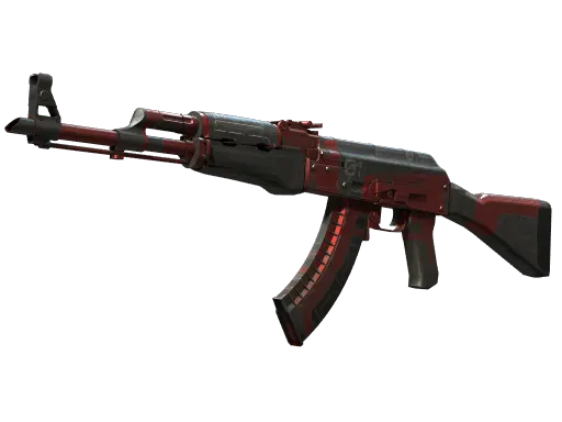 AK-47（StatTrak™） | 轨道 Mk01 (略有磨损)