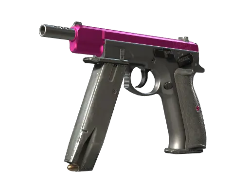 CZ75自动型（StatTrak™） | 梅红时刻 (略有磨损)