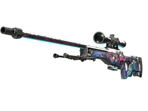 AWP | 黑色魅影 (破损不堪)