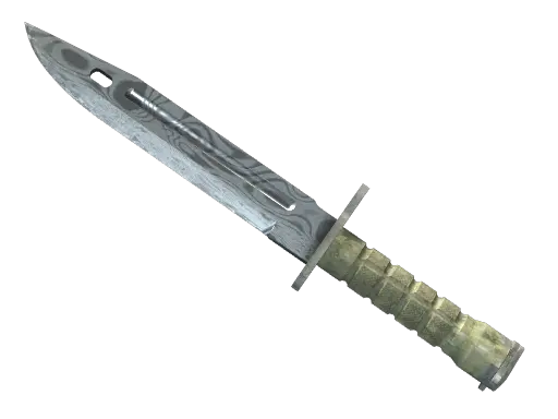 刺刀（★ StatTrak™） | 大马士革钢 (略有磨损)