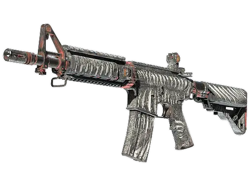 M4A4（StatTrak™） | 犬牙交错 (略有磨损)