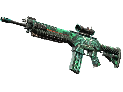 SG 553 | 青龙 (略有磨损)